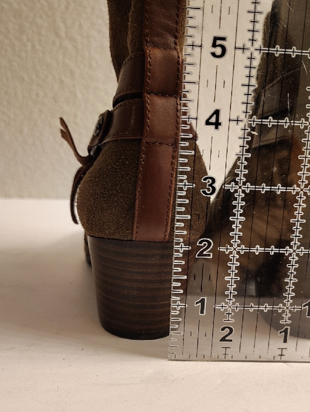 NEW Alex Marie Women's Size 9.5 Leather Upper Suede Ankle Boots BS X - Picture 8 of 10